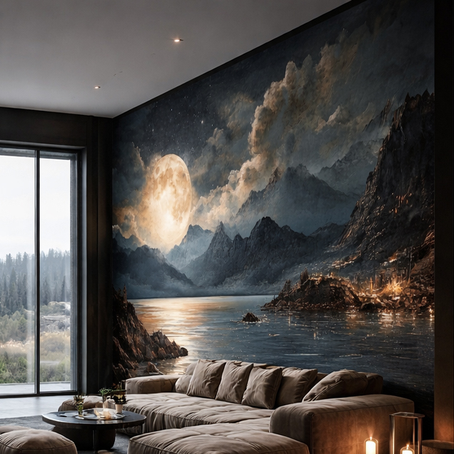 Lunar Horizon Mural image